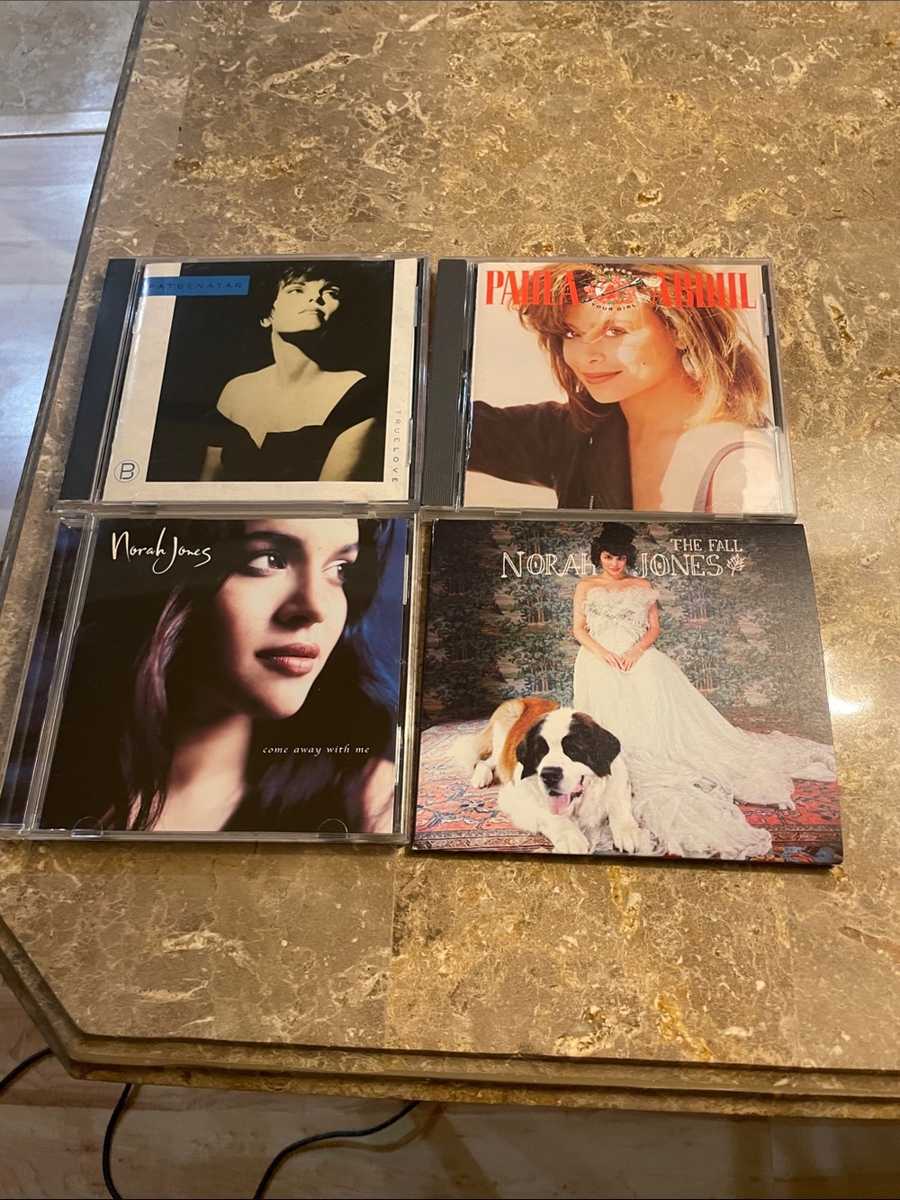 Norah Jones (2), Paula Abdul, & Pat Benatar CD Bundle